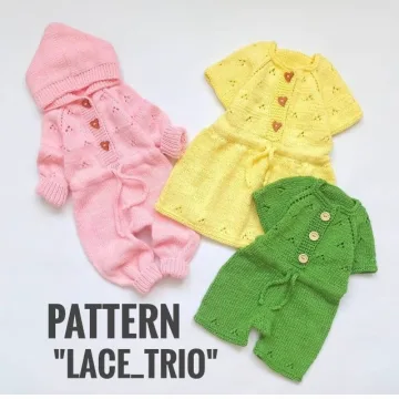 3 в 1 Lace_trio (комбинезон, комбишорты, платье) - lfilicheva_knitting