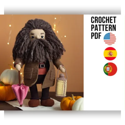 Amigurumi Cute Forester Crochet Doll Pattern - Olga Krylova