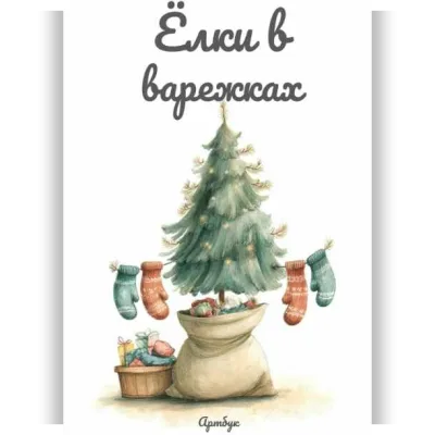 Артбук Ёлки в варежках - Марина Галичанская