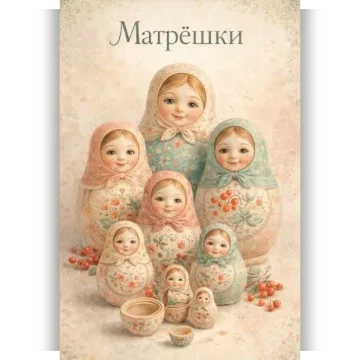 Артбук Матрешки