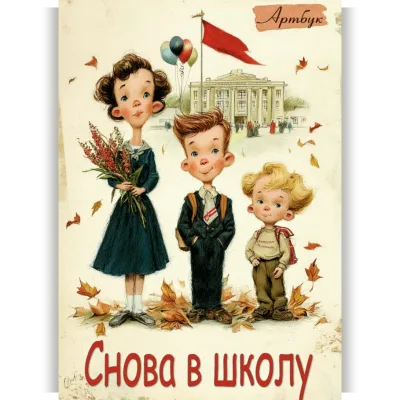 Артбук Снова в школу - Марина Галичанская