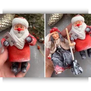Баба Яга и Дед мороз