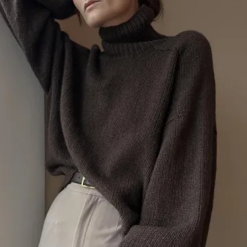 Базовый Sweater no. 30, вязаный спицами сверху - My favourite things