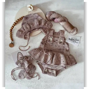 Боди, чепчик, гольфы Angel - miel.babystudio