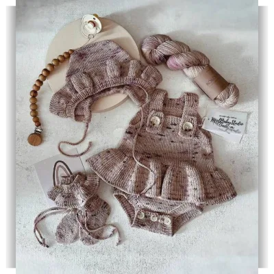 Боди, чепчик, гольфы Angel - miel.babystudio