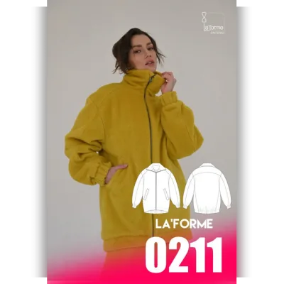 Бомбер 0211. Размер 42-54. Рост 164 - Laforme