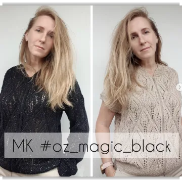 Бомбер/безрукавка Мagic_black - Ольга Зверева