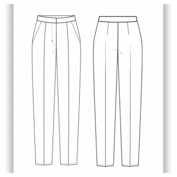Брюки 0721. Размер 54, рост 164