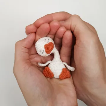 Брошка «Гусь»