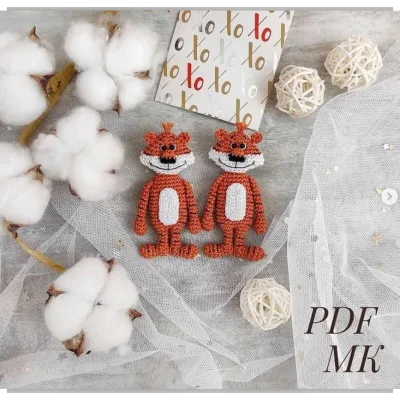 Брошка Тигр - moi_prelesti