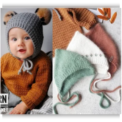 Чепчик Basic bonnet - Ольга Проноза