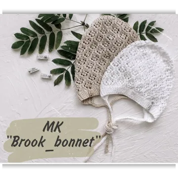 Чепчик Brook_bonnet - Елена Романова