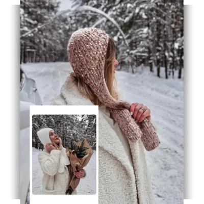 Чепчик Winter Bonnet - Анна Сутурина