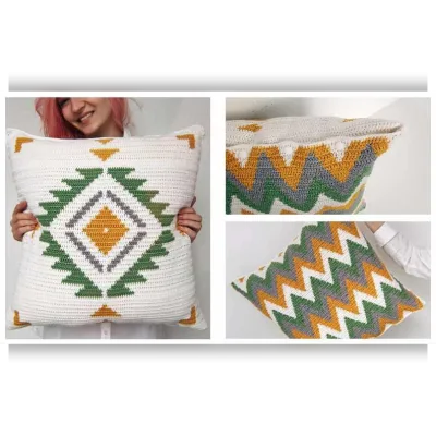 Чехол для подушки SouthWest Pillow Cover - Лена Котикова