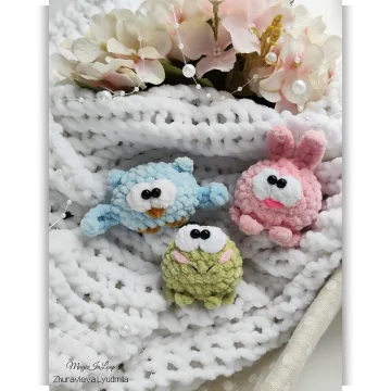 Чудики: зайчик, жабка, сова