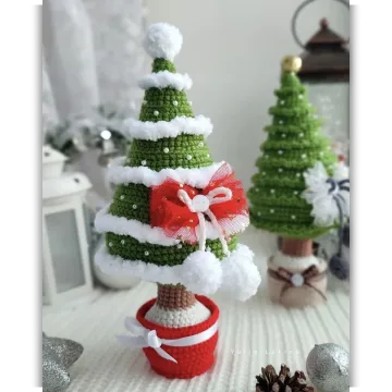 Декоративная елочка - crochet_toys_yulia