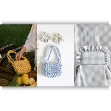 Design and Knitting of Bags with Silk Cord. Вязание сумок шелковым шнуром - Olvido Madrid