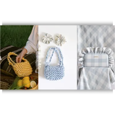 Design and Knitting of Bags with Silk Cord. Вязание сумок шелковым шнуром - Olvido Madrid