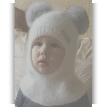 Детская шапка-шлем Балаклава + Варежка Варюшка - Елена Апрельская