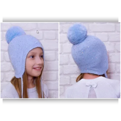 Детские Шапки: My Dear Ushanka и Spark - _elena_bulatova