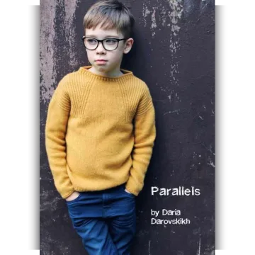 Детский свитер Paralells sweater - daria_darovskikh