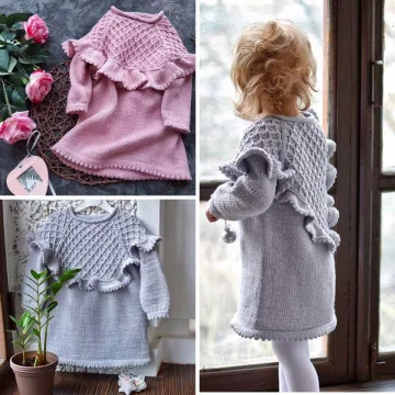 Детское платье Assol Dress - filatova_knitwear