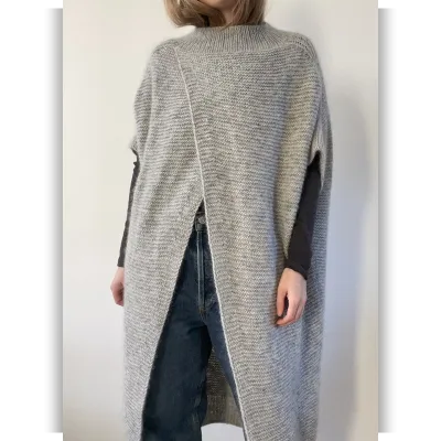 Длинная безрукавка Umma - Aegyoknit