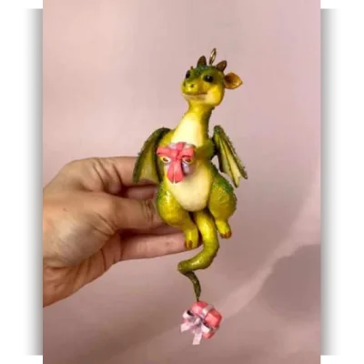 Дракон - cotton_toys_st