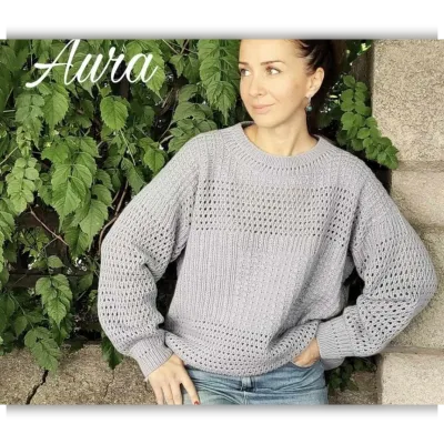 Джемпер Аura - knit_inka