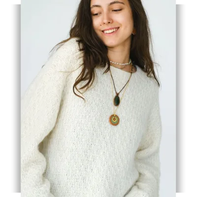 Джемпер aura for two - Aura Yarns