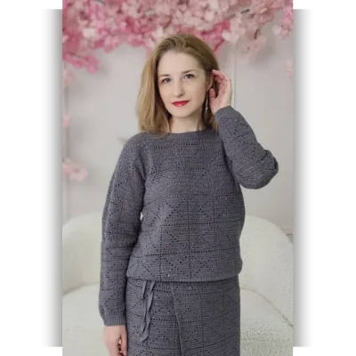 Джемпер Mystery - Екатерина Яблочная
