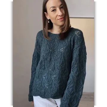 Джемпер Просто_в_ажуре - Евгения Телегина