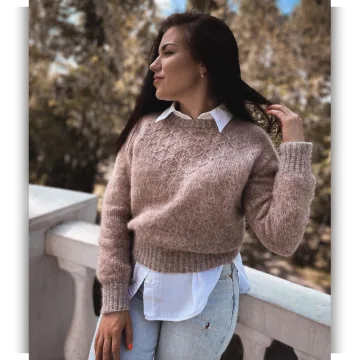 Джемпер Sophisticated_sweater - galiney_knitwear