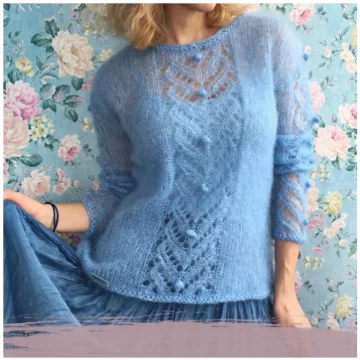 Джемпер Spring Jam - about_my_knitting