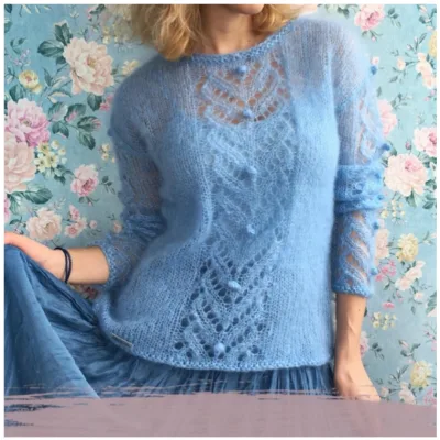 Джемпер Spring Jam - about_my_knitting