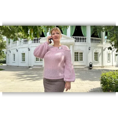 Джемпер Зефирка - Юлия Быченко