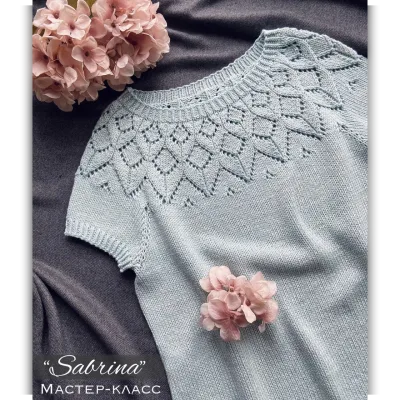 Джемпер/футболка Sabrina - avgustina_knit
