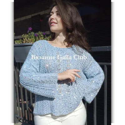 Джемпер/жилет Эмили - galla_club_knit