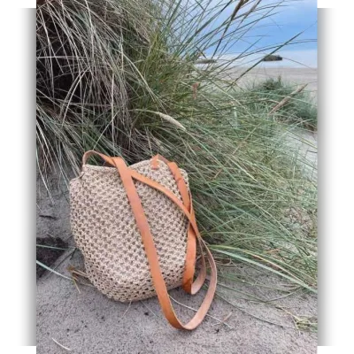 French market bag - PetiteKnit