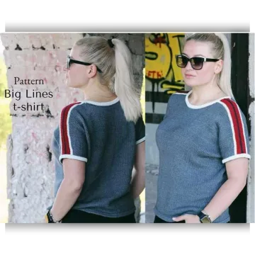 Футболка Big Lines t-shirt - Ксения Маликова