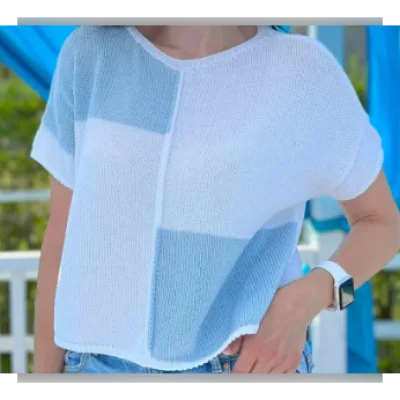 Футболка Intarsia_tshirt - Лариса Попович