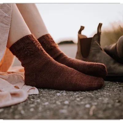 Gro Socks | Носки спицами Gro - Fiber Tales