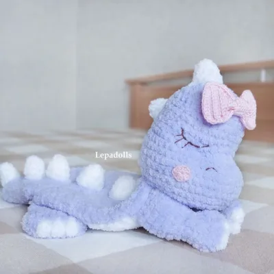Игрушка-кармашек Динозаврик - Елена Лапехина