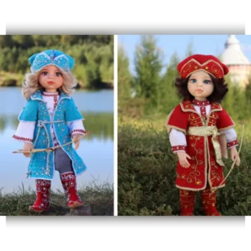 Иван Царевич. Наряд крючком для кукол Паола Рейна
