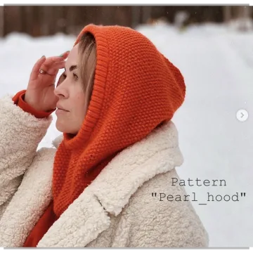 Капор Pearl_hood - Марина Беркутова