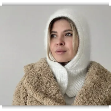 Капор Winter hood - Наталья Махнюкова