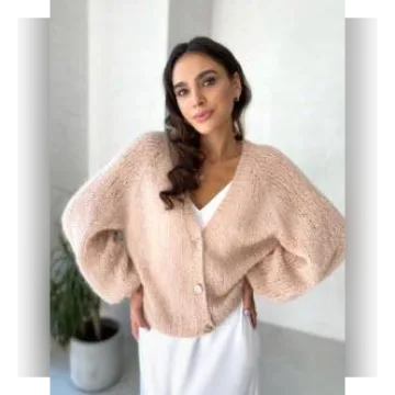 Кардиган Crop cardi - Елена Яровая