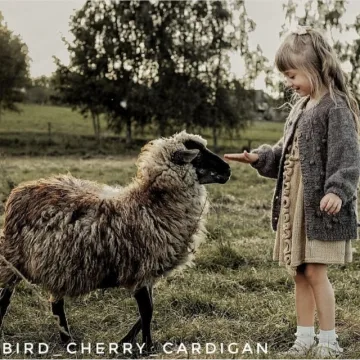 Кардиган детский Bird cherry - Марина Аюева