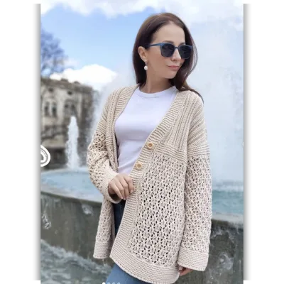 Кардиган Эдельвейс - knit_inka