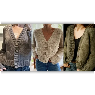Кардиган из толстой пряжи Match - Caidree